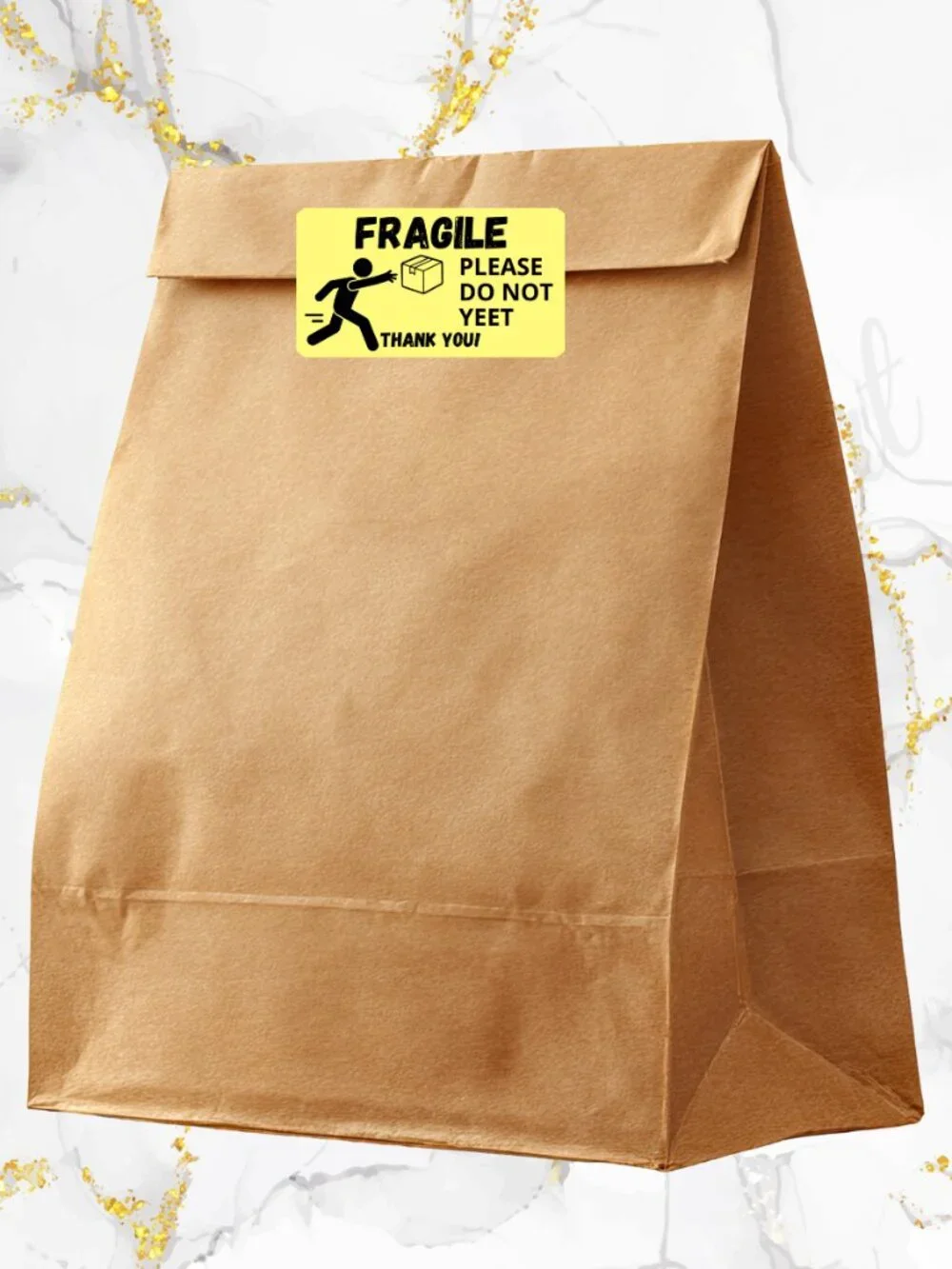 100 Fragile Stickers for Packaging | Small Business Labels